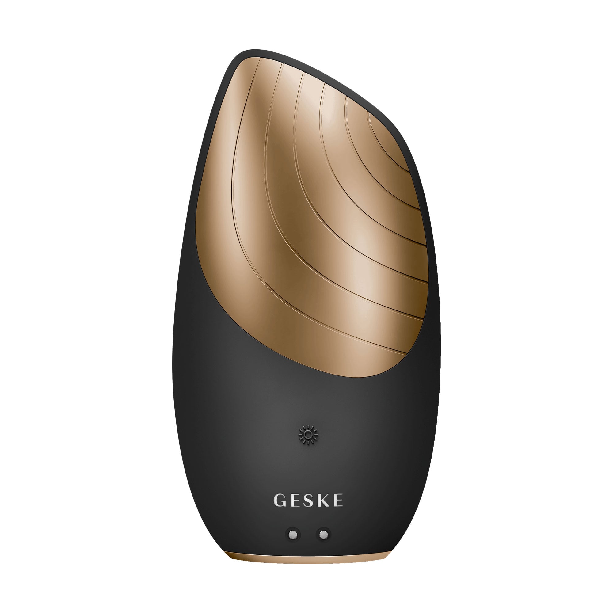 Електронна звукова термощітка для обличчя Geske Sonic Thermo Facial Brush 6 в 1 сірий
